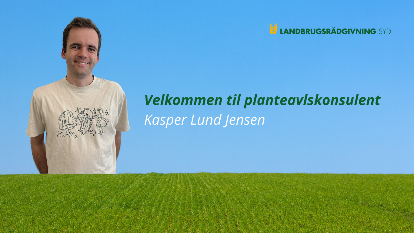 Velkommen til planteavlskonsulent Kasper Lund Jensen