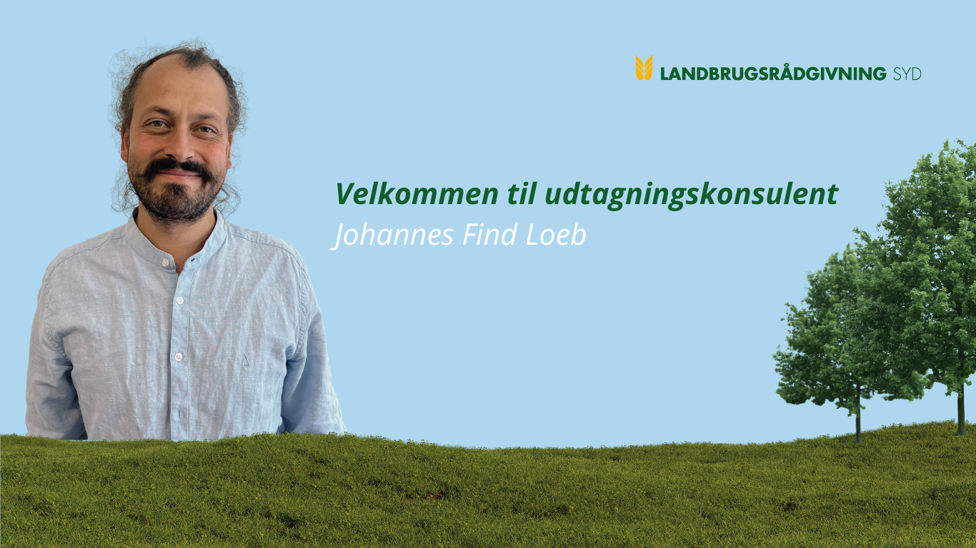 Velkommen til vores nye udtagningskonsulent, Johannes Find Loeb